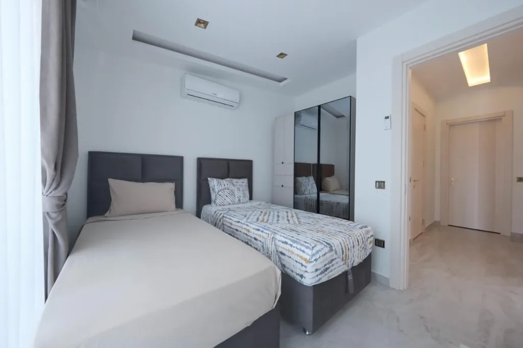 BestHome 36 — Duplex 2+1 Rent — bedroom twin
