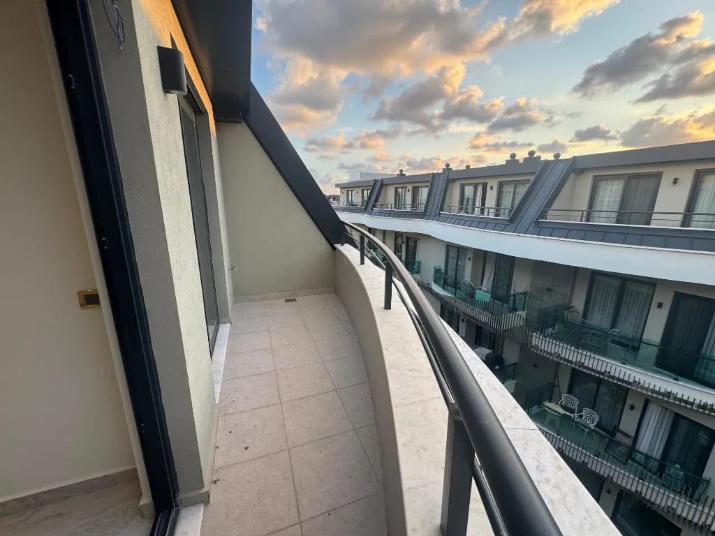 BestHome 36 Centrum — Duplex 2+1 Sale — balcony sunset