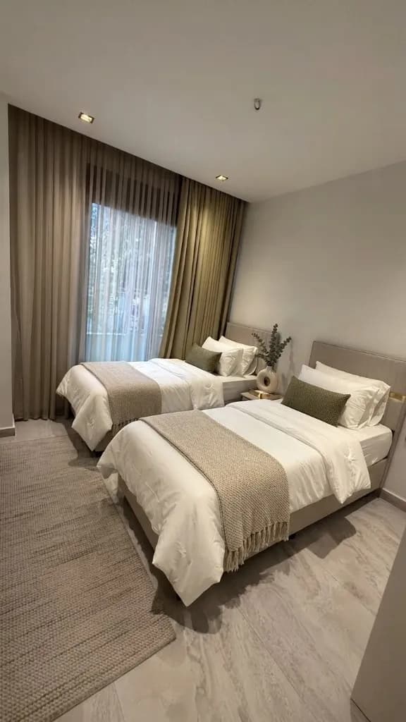BestHome 37 Centrum — 2+1 Rent — bedroom twin