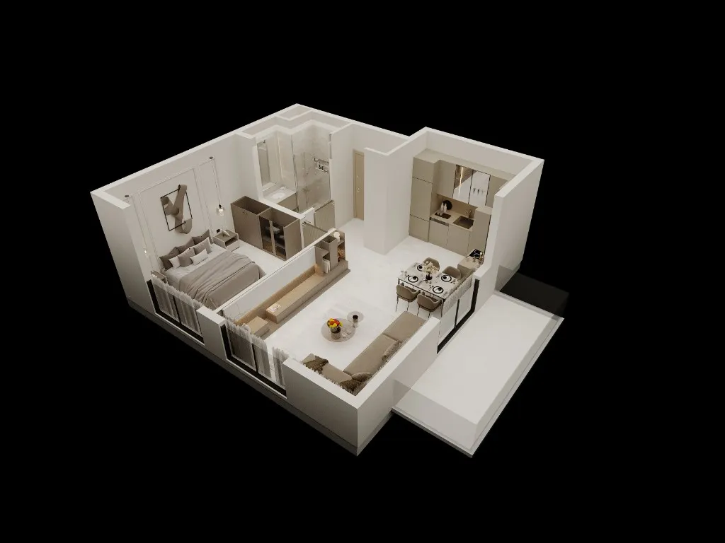 BESTHOME 48 CLEOPATRA GLORY — floor plan