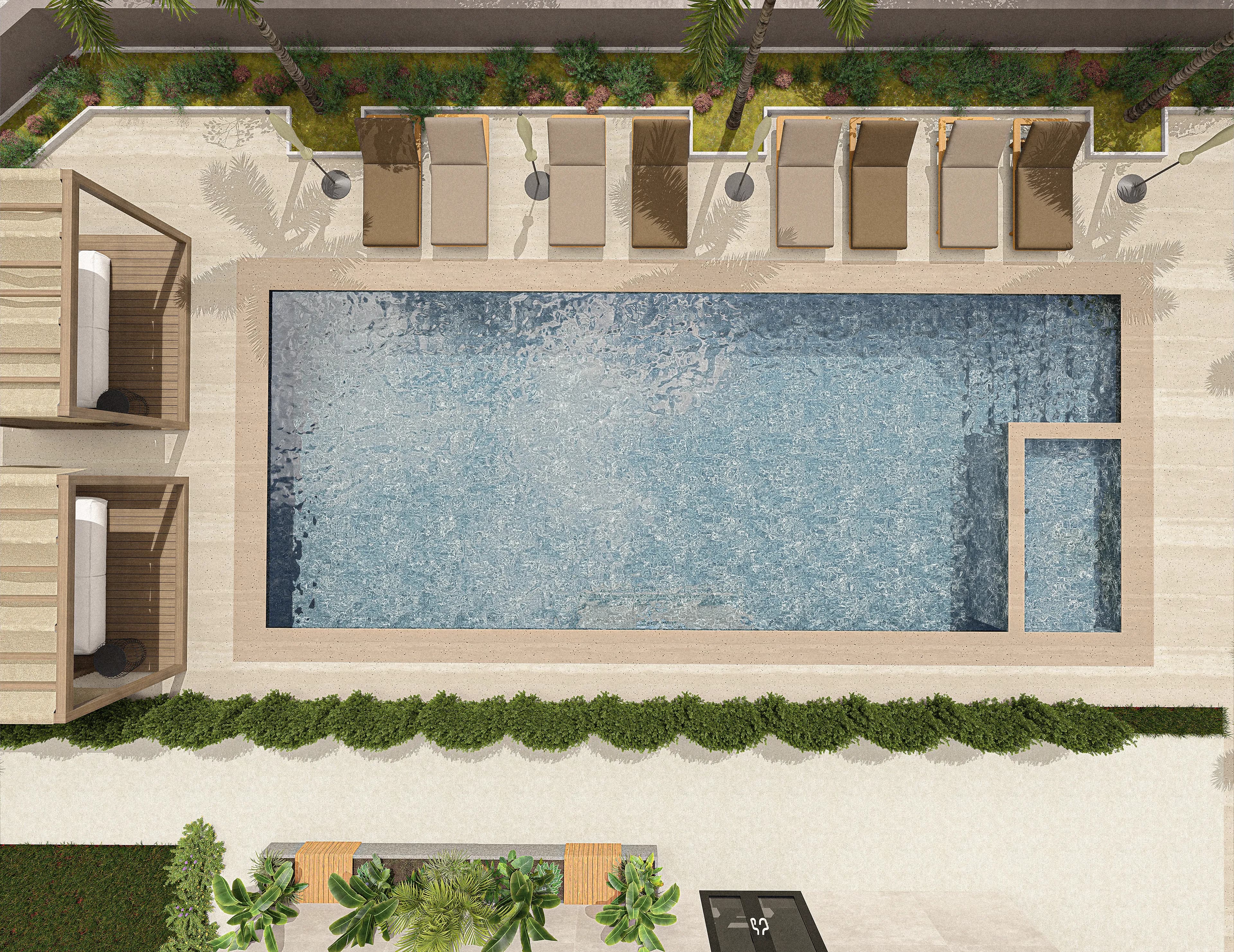 BESTHOME 52 CLEOPATRA COSTANA — pool aerial