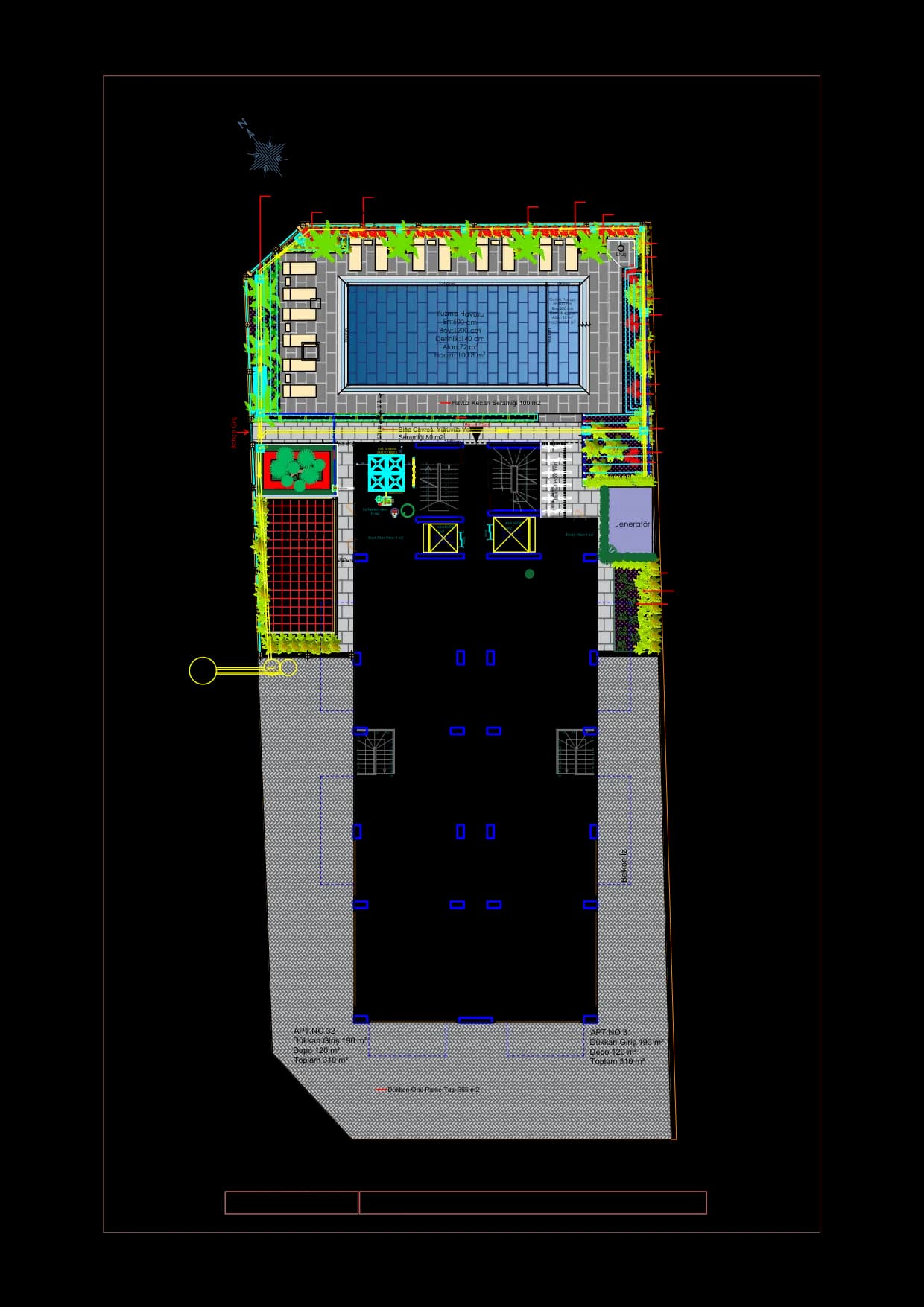 BESTHOME 52 CLEOPATRA COSTANA — site plan